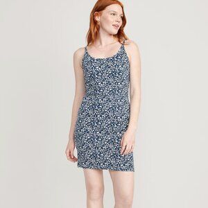 Old Navy Blue Floral Mini Dress